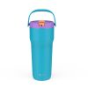 Sutton Grip Insulated Tumbler, 30 oz. (Turquoise)