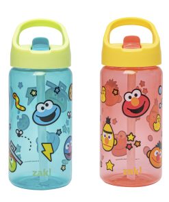 Siply Clutch Bottle, 16 oz. (2 Pack) (Sesame Street)